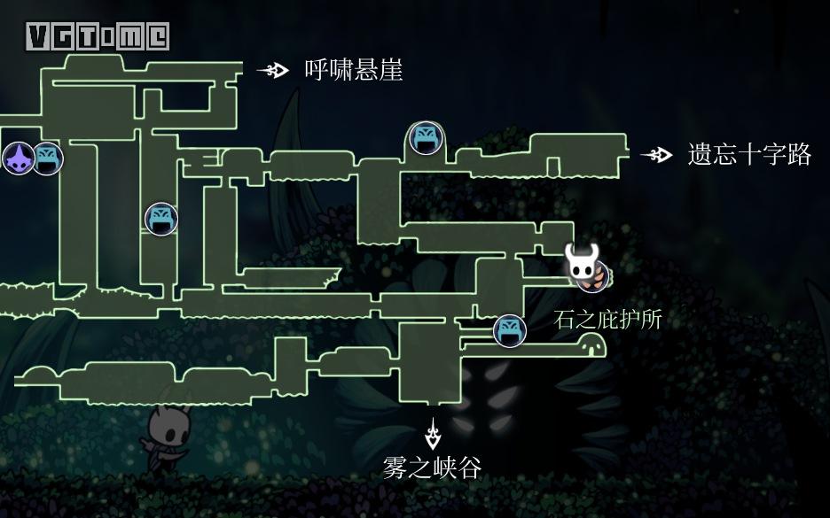 空洞骑士攻略苍绿之径,空洞骑士苍绿之径护符商人