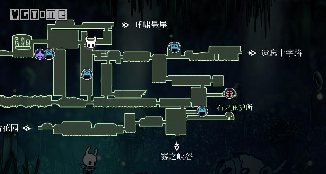 空洞骑士攻略苍绿之径,空洞骑士苍绿之径护符商人