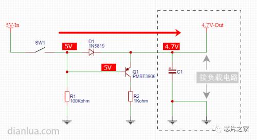 余电快速释放电路,快速泄电容电路