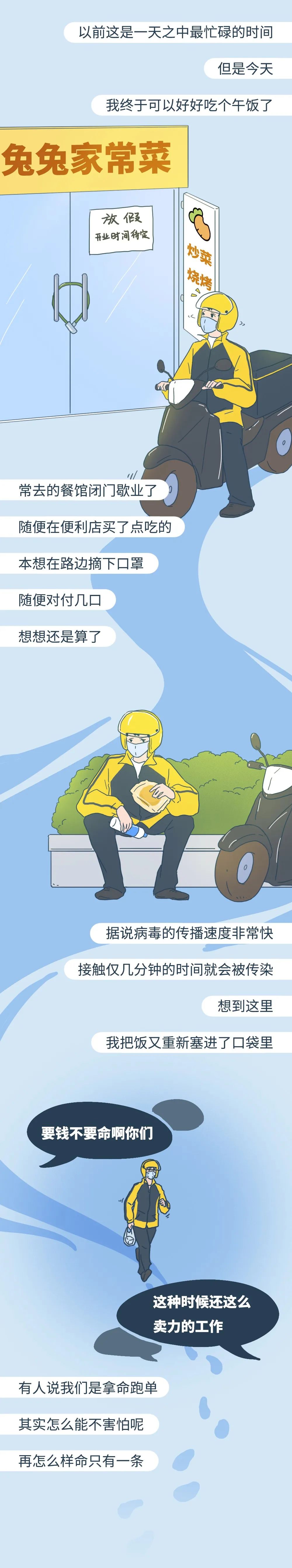 外卖小哥辛苦了漫画全集,向英雄致敬漫画