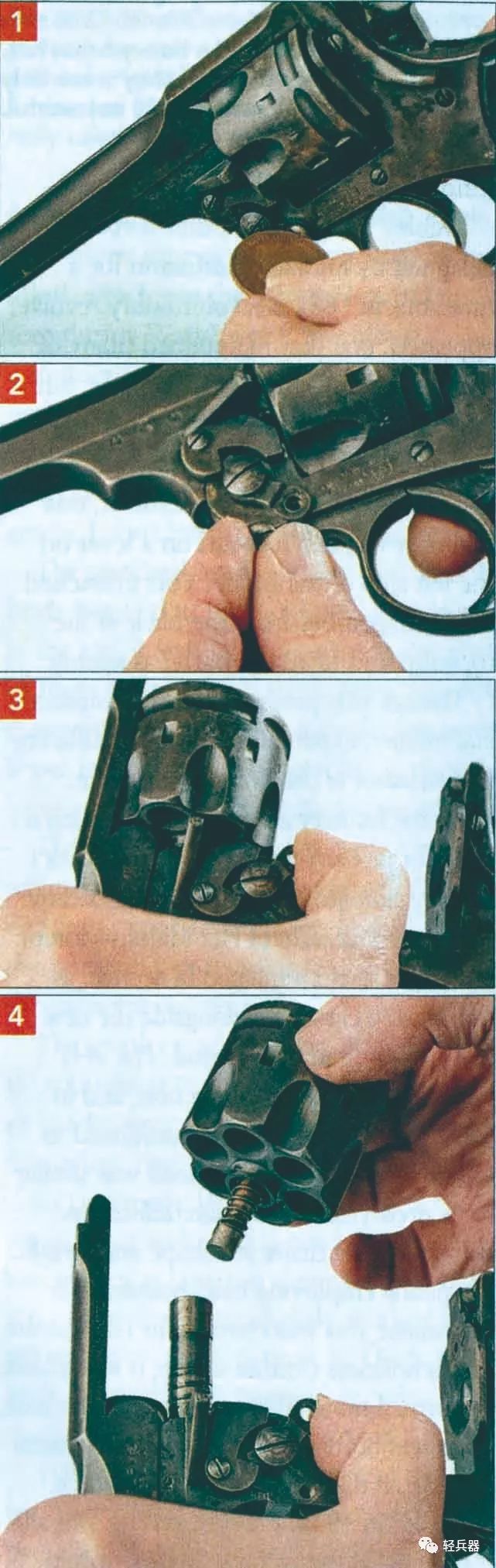 史上老炮,韦伯利mkvi转轮手枪和m27