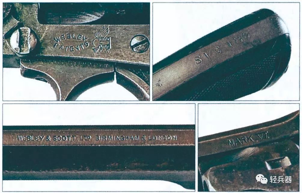史上老炮,韦伯利mkvi转轮手枪和m27