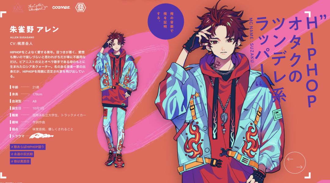 逐梦二次元嘻哈圈，当红纸片人男团等你来Pick