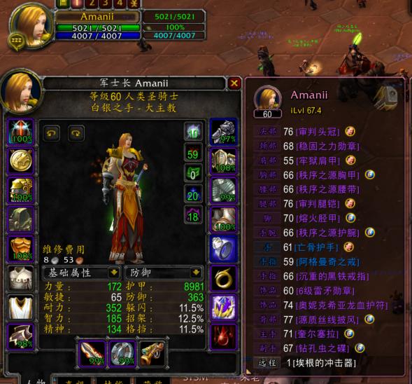 魔兽世界怀旧服防骑该怎么玩,魔兽怀旧服防战bwl