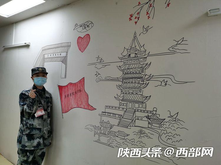 战疫情暖人心绘画,抗击疫情白衣天使手绘