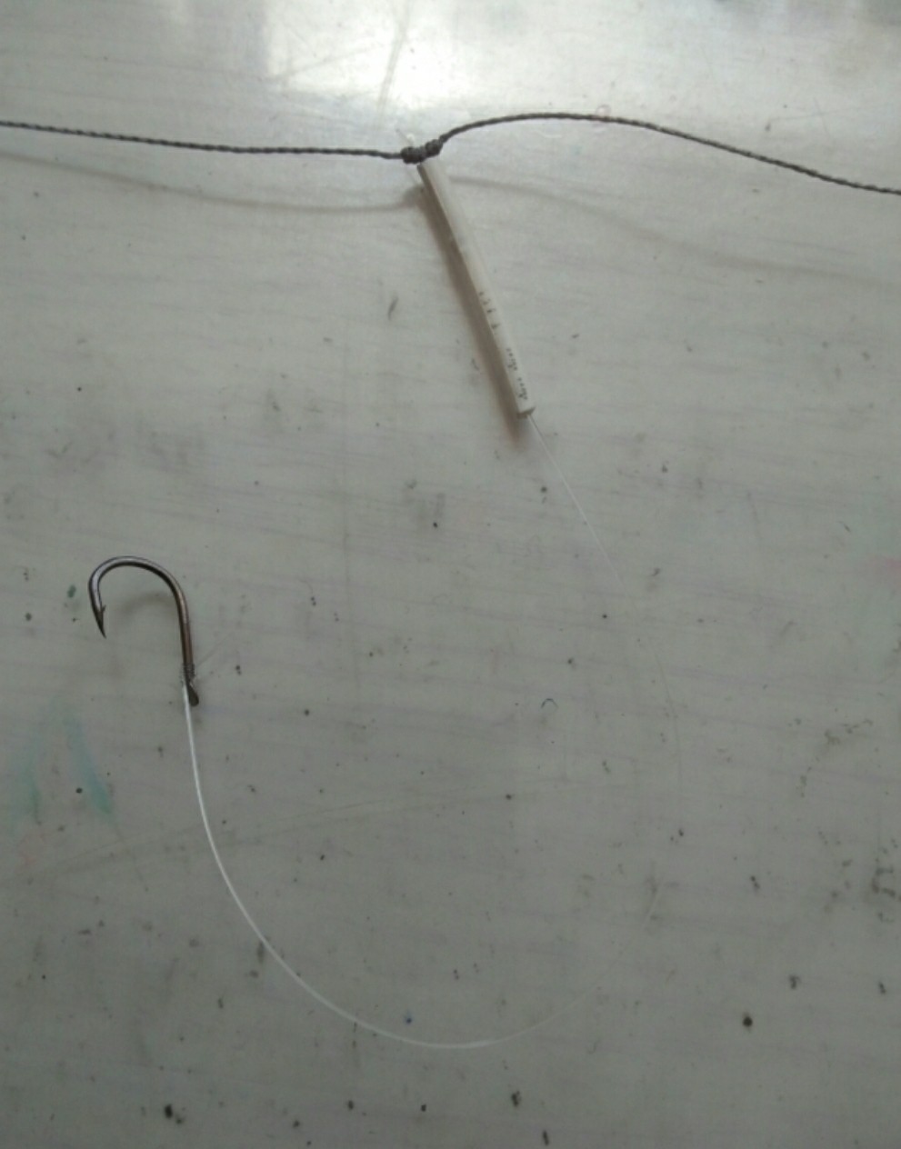 钓鱼串钩手工,手工自制串钩