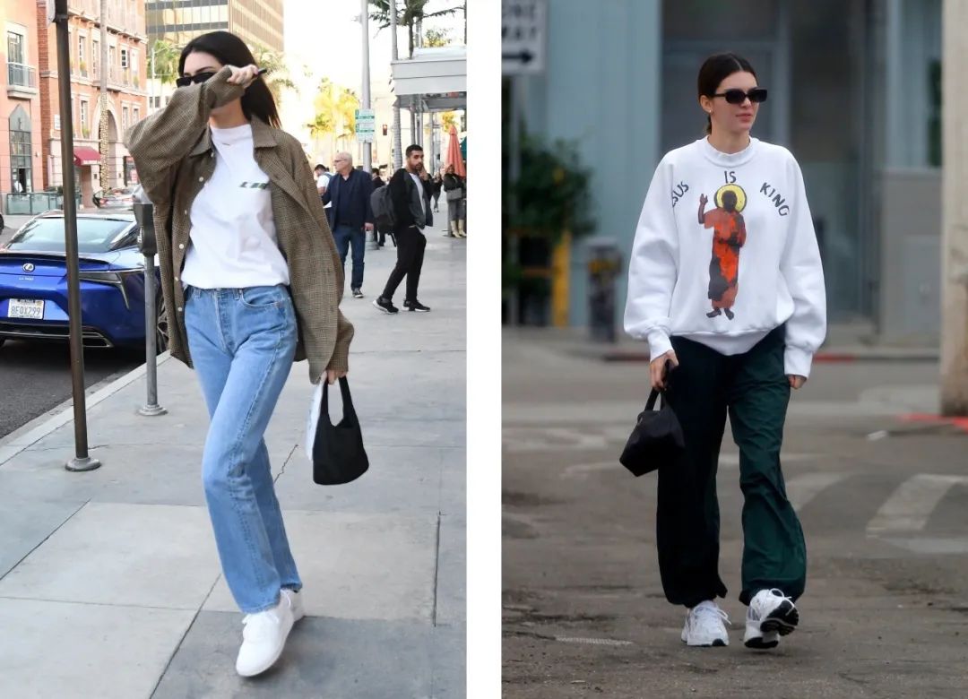 bella和kendall走秀,金泫雅显眼包