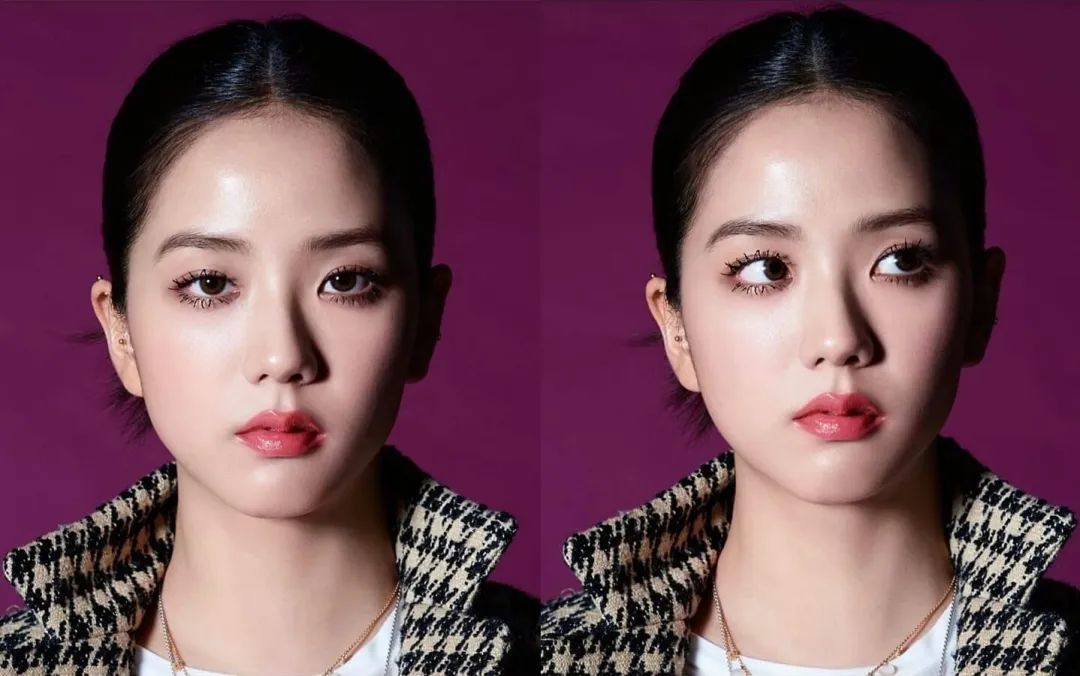 女爱豆仿妆教程,爱豆实际妆容与镜头里的妆容