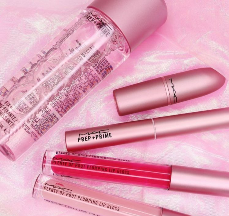 mac圣诞限定试色,mac樱花粉金西柚色