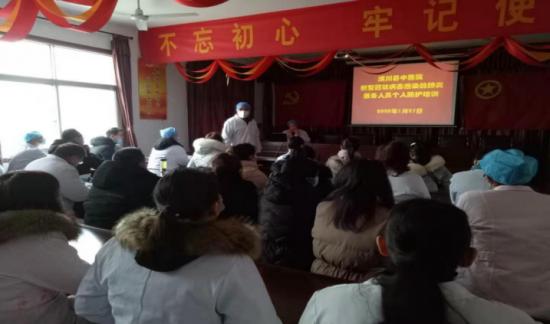 潢川县中医院肖友明：疫情防控中的感控卫士