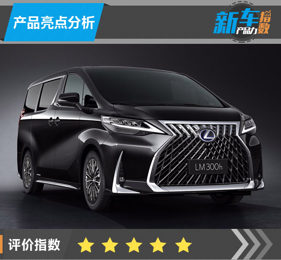 新车产品力指数：雷克萨斯LM