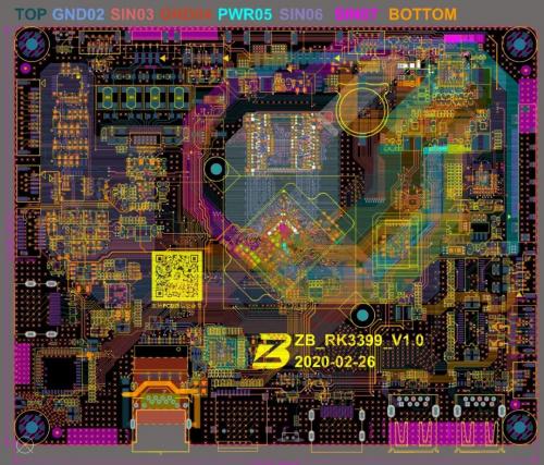 4790PIN的八层板我看晕了