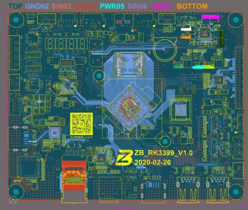 4790PIN的八层板我看晕了