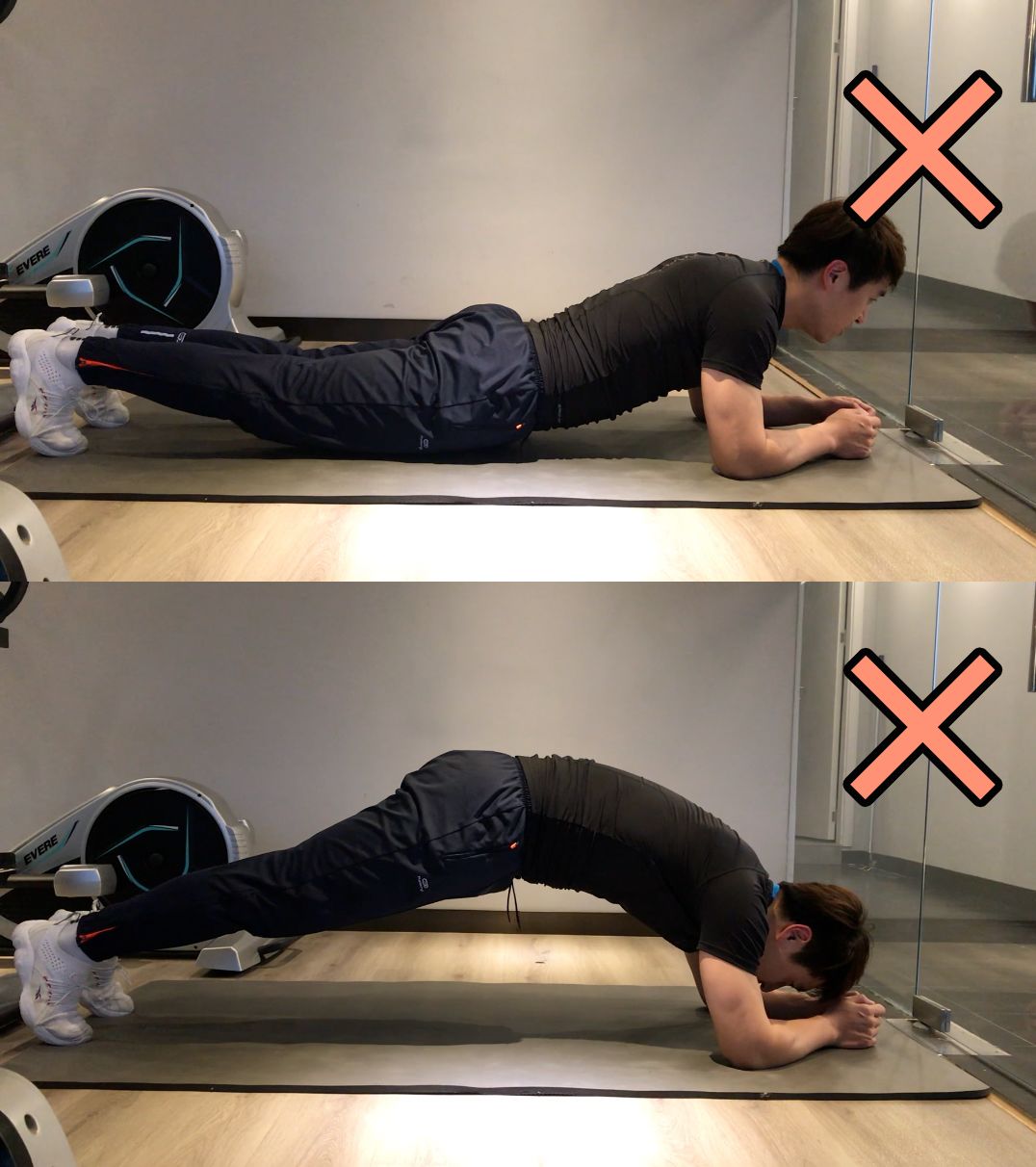 在家健身错误动作,在家健身注意安全搞笑