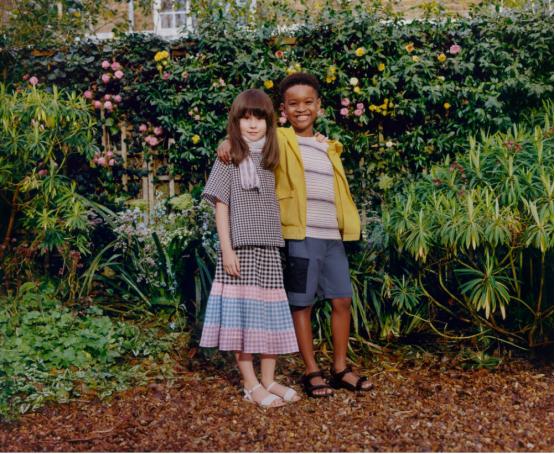 童装英伦风格,法式复古田园风穿搭童装