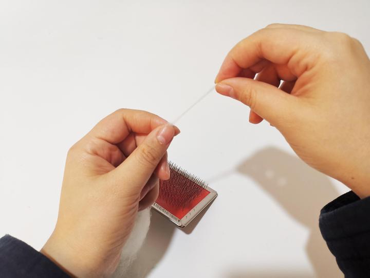 居家自制纯色毛线纺织法,宅家get小技能