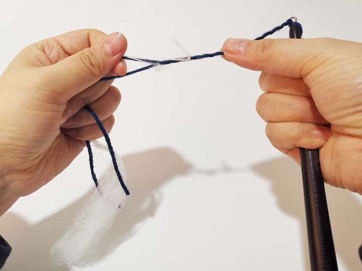 居家自制纯色毛线纺织法,宅家get小技能