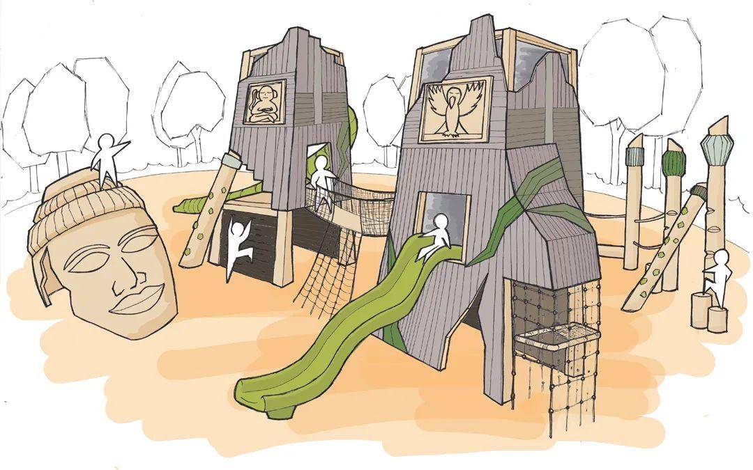 孩童的游乐场是我们回不去的童年,童年中的游乐园