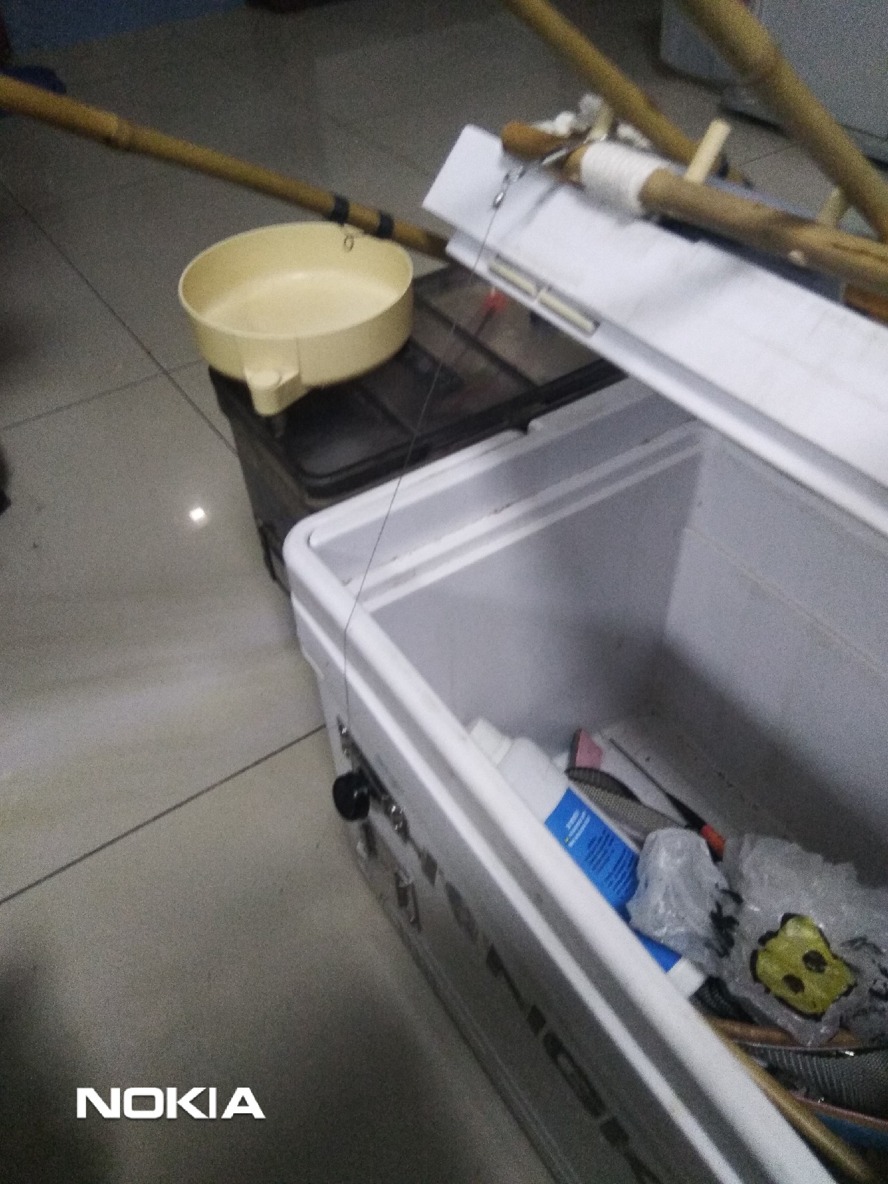 浅析立足现有装备解决抛竿支撑问题