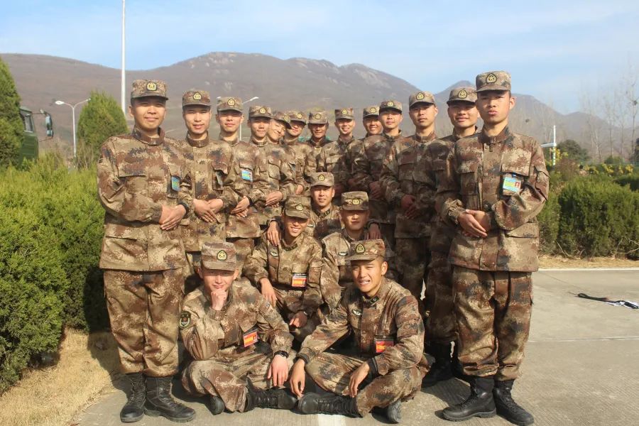 新兵战斗迷彩,新兵连的迷彩记
