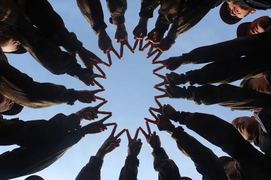 新兵战斗迷彩,新兵连的迷彩记