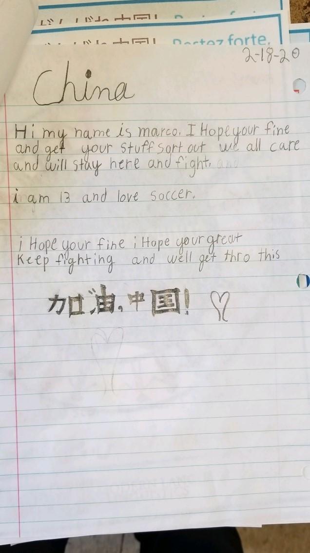 兰溪的孩子们为大洋彼岸同龄人送去祝福,诗歌、图画架起友谊桥梁