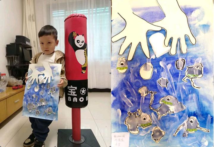 兰溪的孩子们为大洋彼岸同龄人送去祝福,诗歌、图画架起友谊桥梁