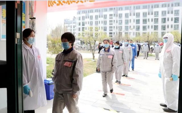 防控疫情校园演练,山东临沂大学疫情防控