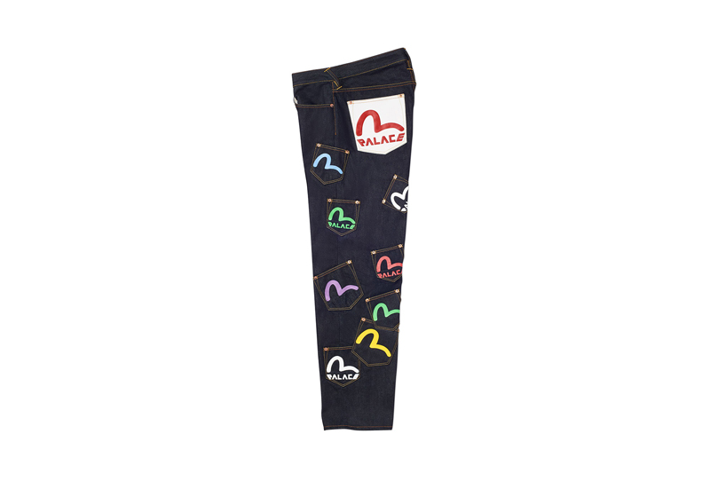 palace和evisu联名卫衣,palacexadidas最新联名系列