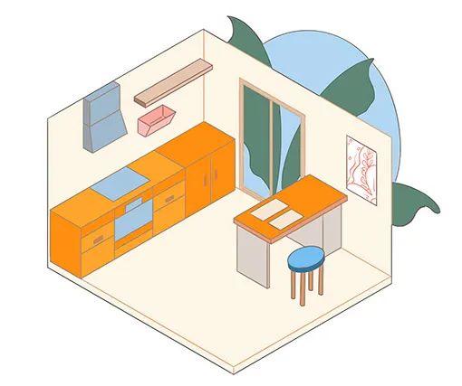 幸福的味道就是厨房,厨房的快乐就是我的幸福