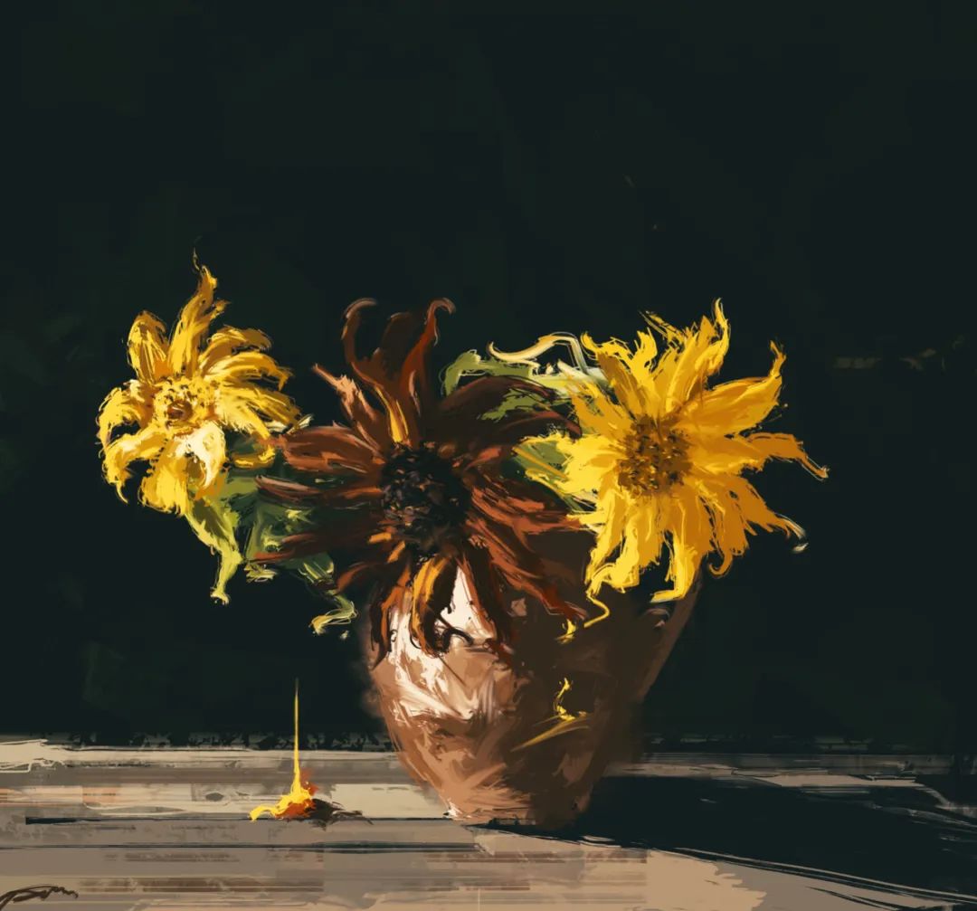 「追色逐影」PS板绘中的色彩流溢10节课报名啦，画出心灵角落上的感动和共鸣