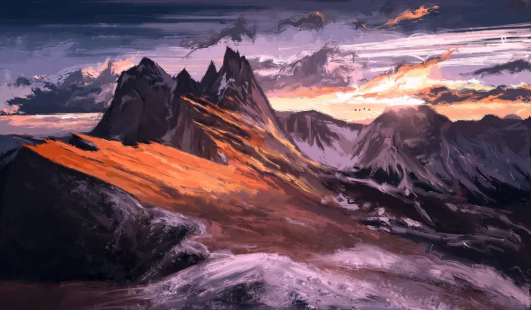 「追色逐影」PS板绘中的色彩流溢10节课报名啦，画出心灵角落上的感动和共鸣