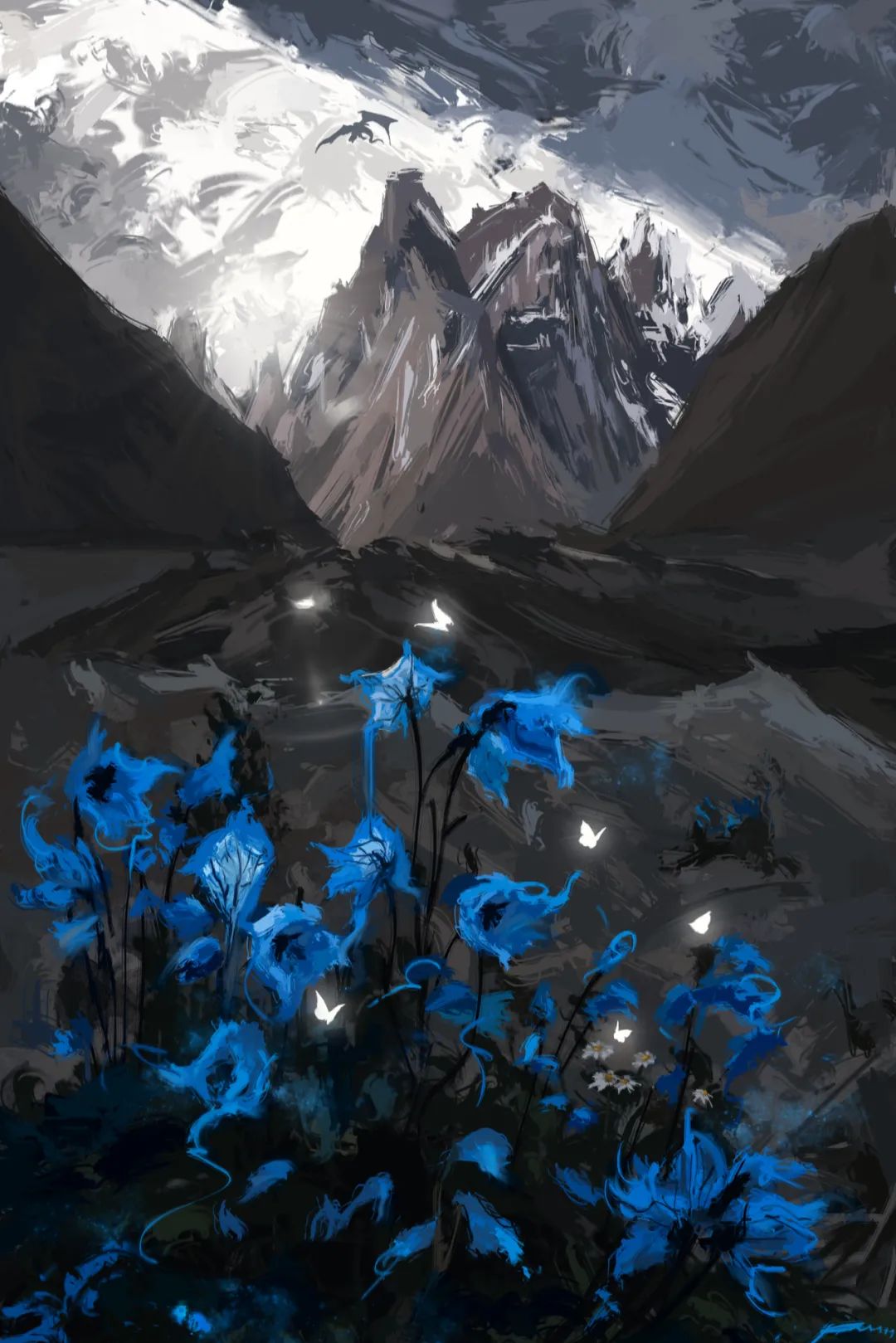 「追色逐影」PS板绘中的色彩流溢10节课报名啦，画出心灵角落上的感动和共鸣