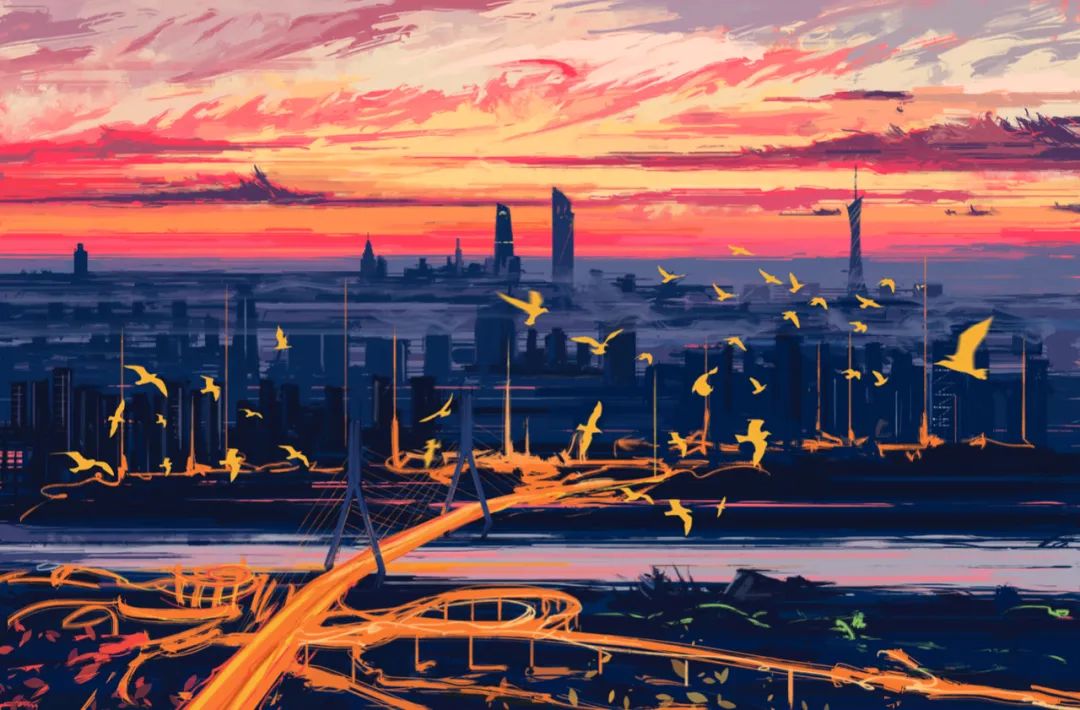 「追色逐影」PS板绘中的色彩流溢10节课报名啦，画出心灵角落上的感动和共鸣