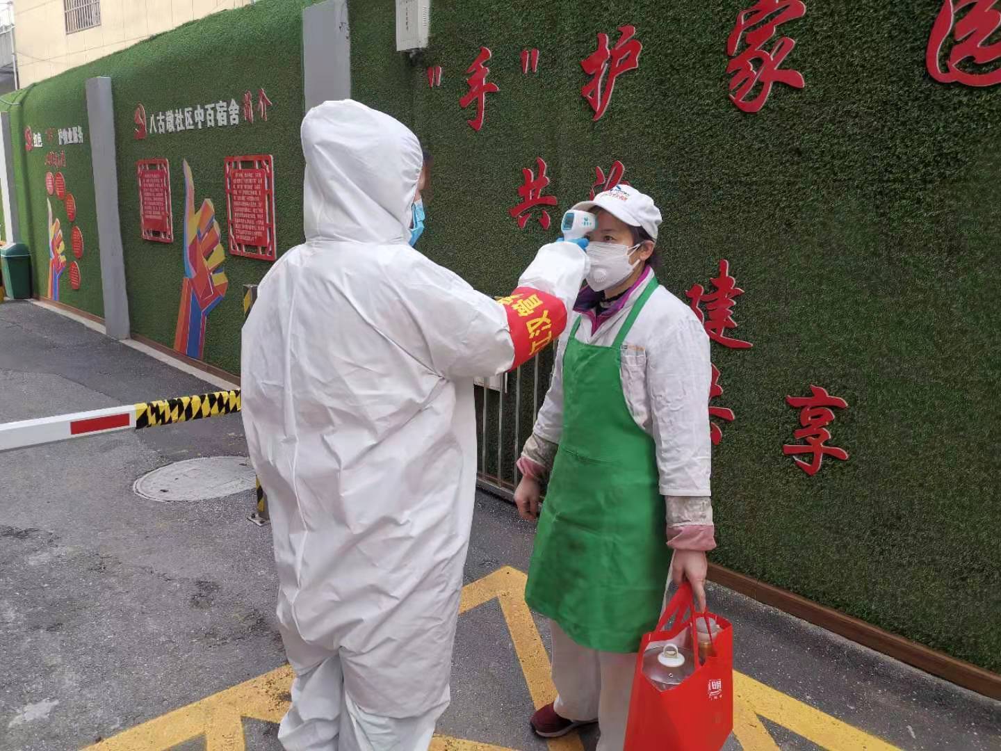 武汉市八古墩,致敬社区保卫战