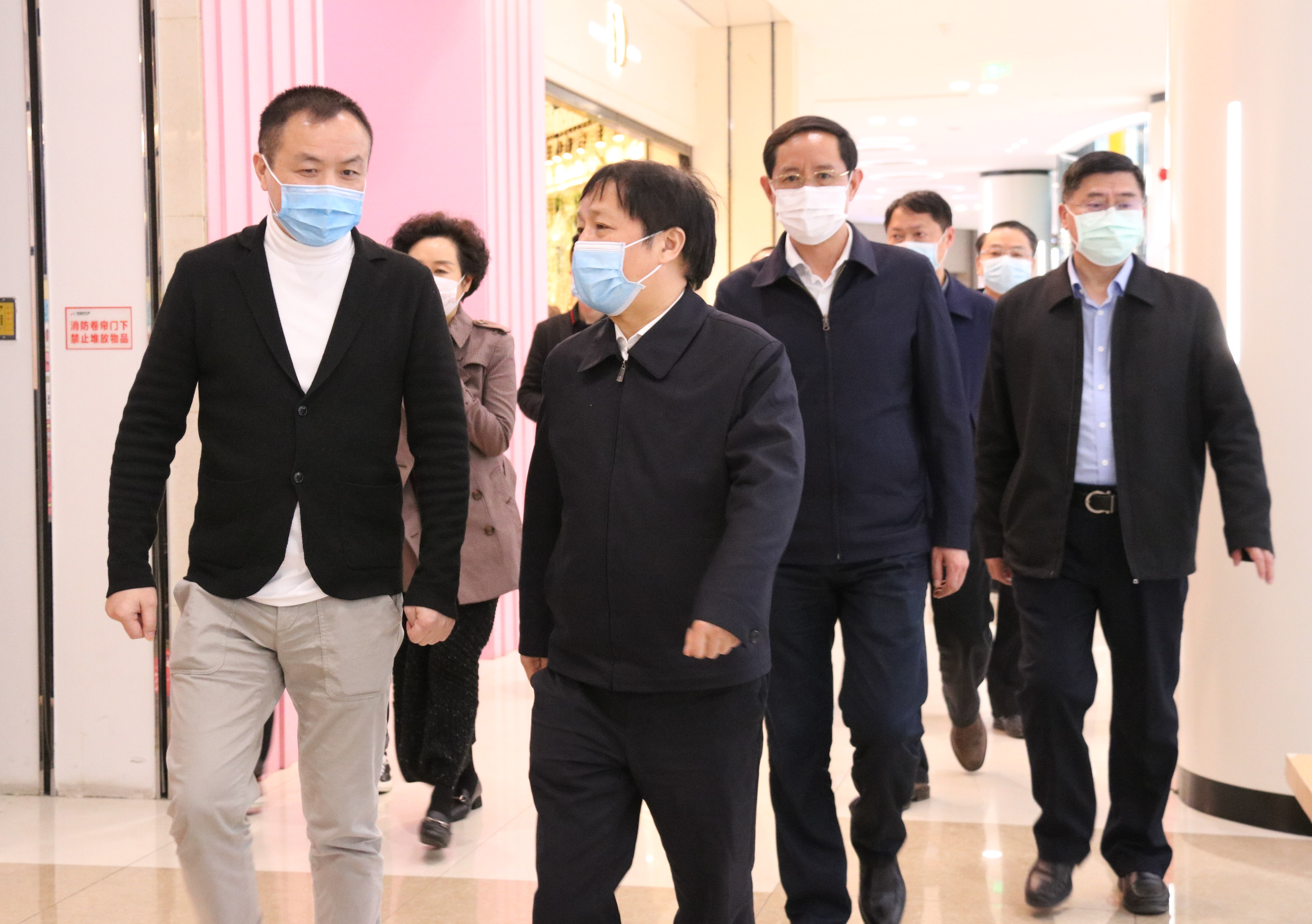 孙菊生到联盛集团调研疫情防控常态化工作