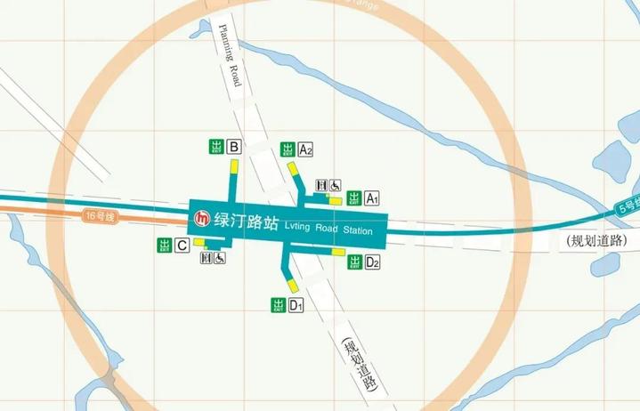 杭州地铁16号线与5号线换乘,杭州地铁15号线余杭段走向