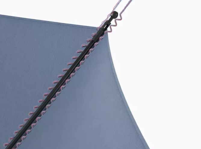 厉害了!这把伞一键自动开收伞,能抗8级大风