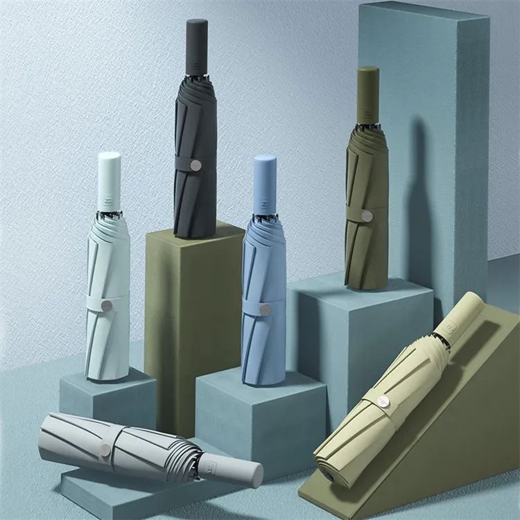 厉害了!这把伞一键自动开收伞,能抗8级大风