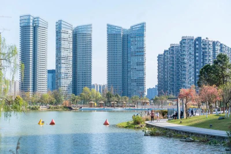 无边泳池、皮划艇湖区、室内篮球馆…原来成都高新的公园里有这么多运动空间！