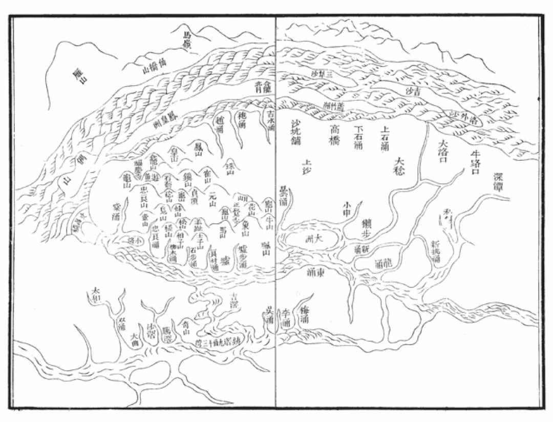 明代以来佛山历史地图的变迁,上