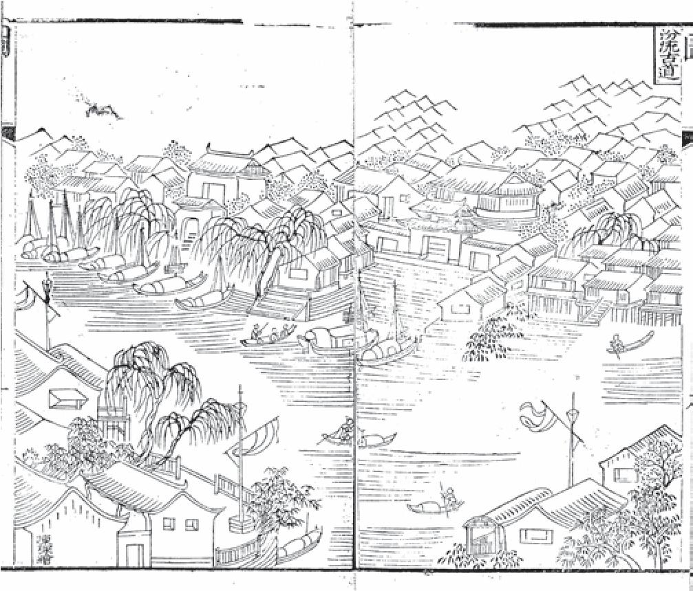 明代以来佛山历史地图的变迁,上