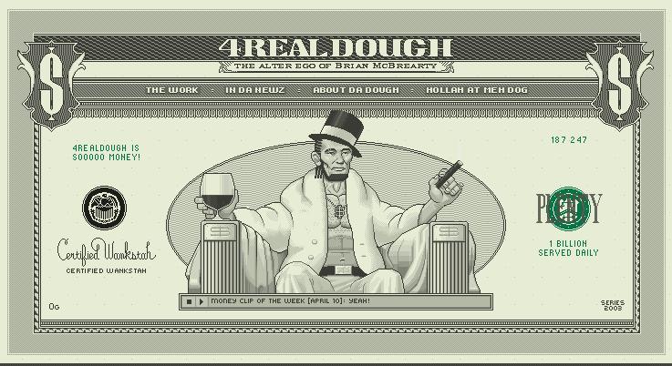 像素遇上网页设计，让这个全空白网站赚走100万美元