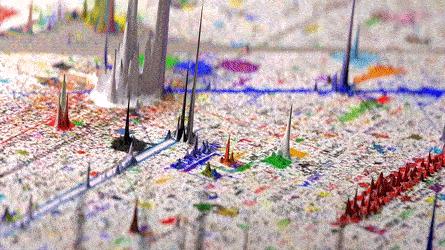 像素遇上网页设计，让这个全空白网站赚走100万美元