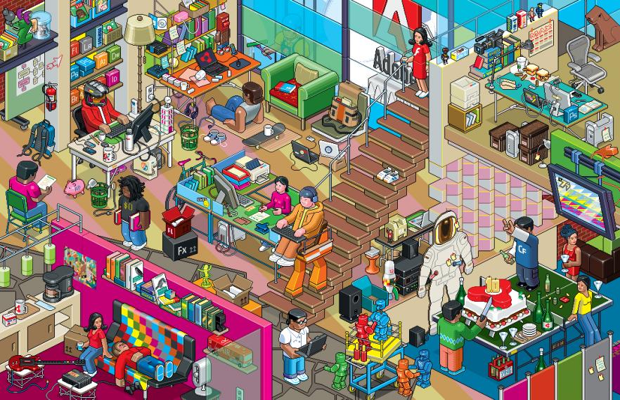 像素遇上网页设计，让这个全空白网站赚走100万美元