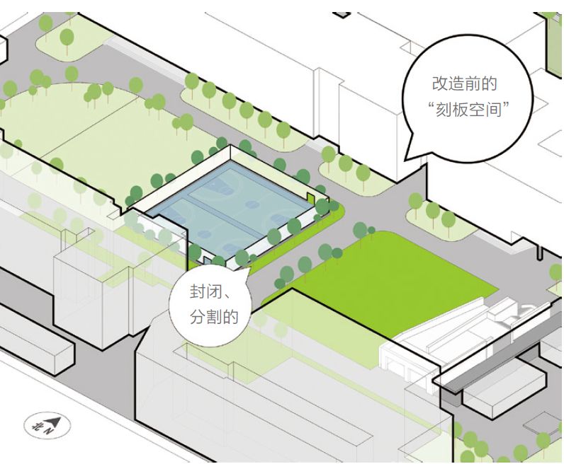 「AT」重讲校园故事——北大附中本校及朝阳未来学校校园景观改造,byCrossboundaries