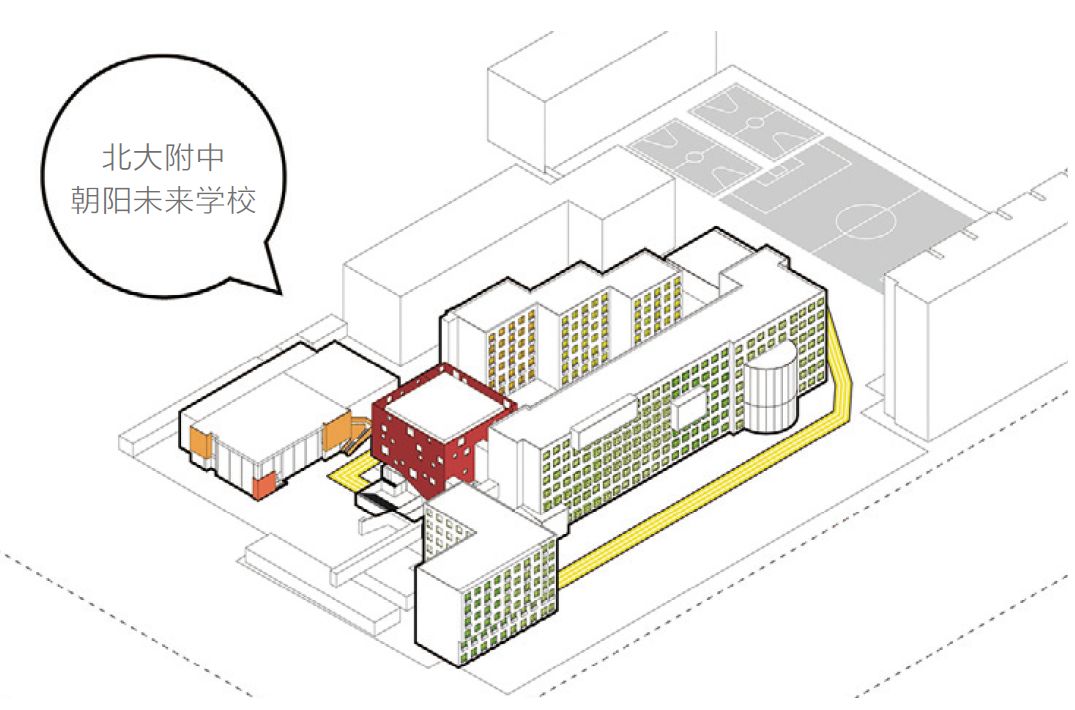 「AT」重讲校园故事——北大附中本校及朝阳未来学校校园景观改造,byCrossboundaries