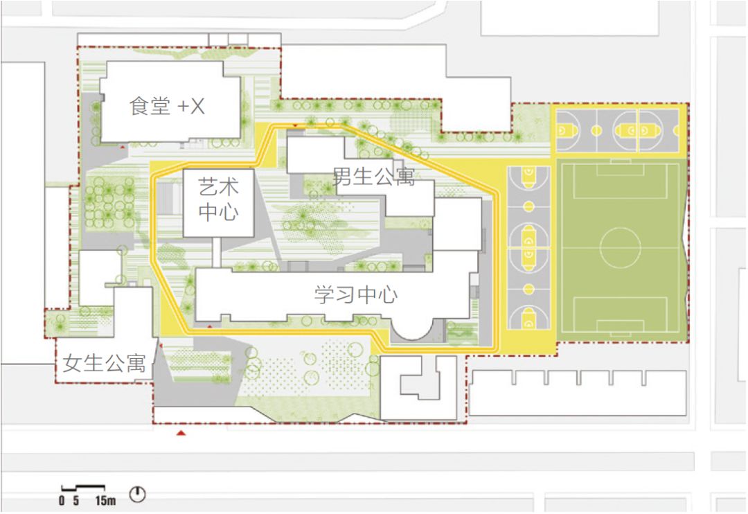 「AT」重讲校园故事——北大附中本校及朝阳未来学校校园景观改造,byCrossboundaries