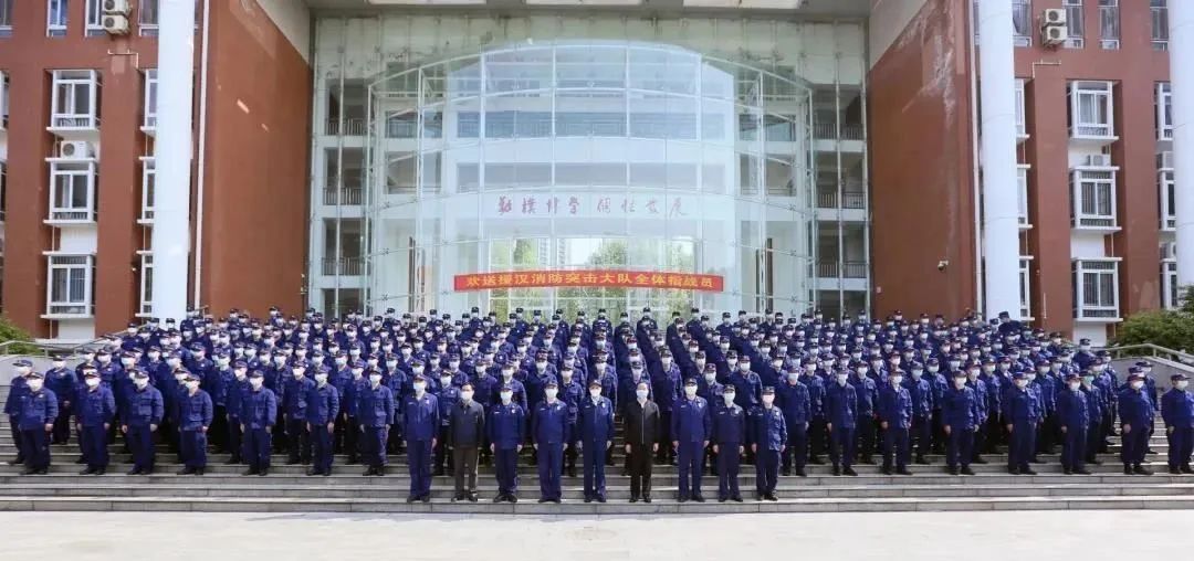火焰蓝扛起一线防疫消杀大旗,援汉火焰蓝温暖硚口战疫