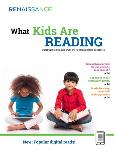 看这份美国儿童阅读大数据报告，你就知道要给孩子读什么书了